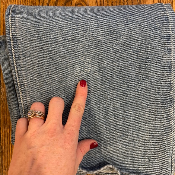 Just Black Women's Flare Jeans in Classic Blue made in USA size 25 EUC - Picture 6 of 7